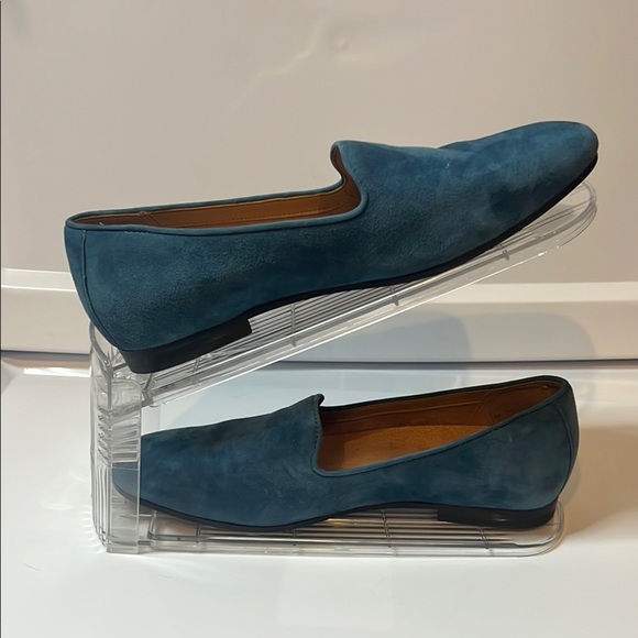 Vionic Blue Suede Willa Slip-On Flats size 7 - Picture 3 of 14